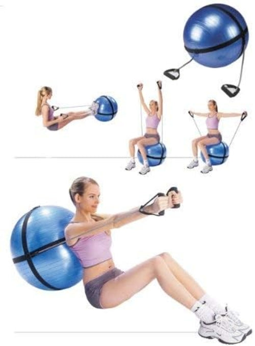 Premium Fitness Yoga Ball with Strap