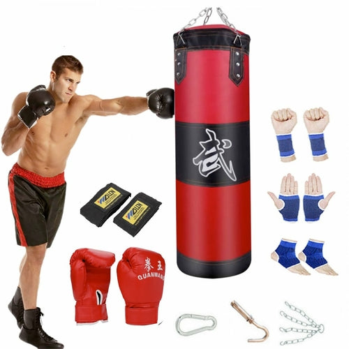 Complete Boxing Heavy Bag Set